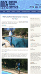 Mobile Screenshot of metro-pool-service.com